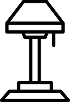 Floor Lamp Creative Sketch Element vector