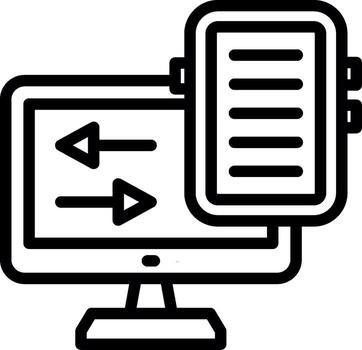 Responsive Minimal Graphic Visual vector