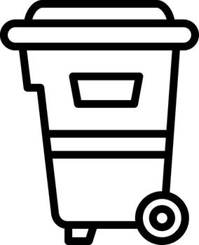 basura limpiar ui concepto vector