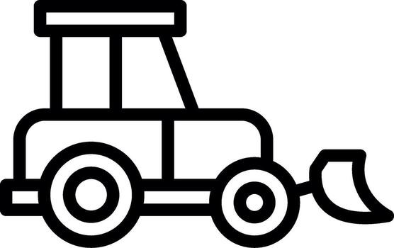 Front Loader Smooth App Visual vector