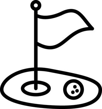 Flag Wireframe App Design vector