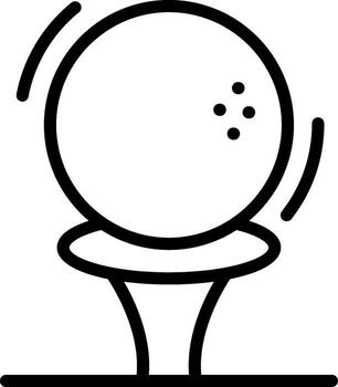 Golf Tech Styled Form vector