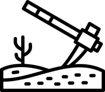 Pickaxe Digital Tech Element vector