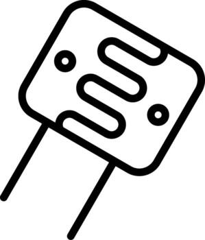 Light Sensor Smooth UI Symbol vector