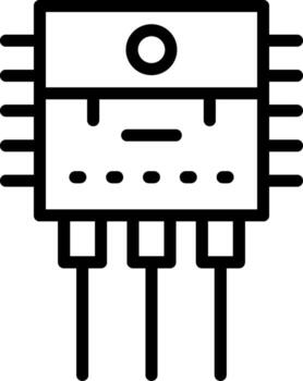 Transistor User Interface Mark vector