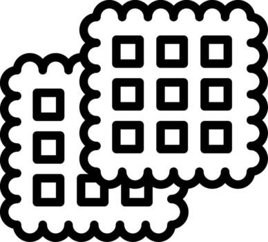 Shortbread User-Friendly Drawing vector