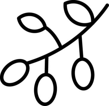 Olives 3D Interface Shape vector