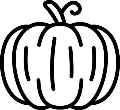 Pumpkin Flat UI Form vector