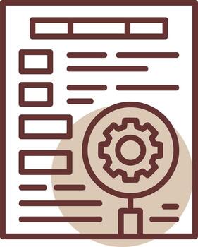 Keyword optimization Circle Line Circle Icon vector