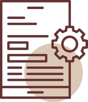 Mobile optimization Circle Line Circle Icon vector