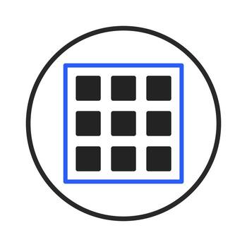 interfaz diseño concepto de minimalista cuadrícula ver para solicitud interfaz para los usuarios mejorado vector