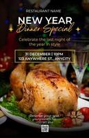 New Year Dinner Special template