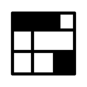 Illustration of Layout Display Icon vector