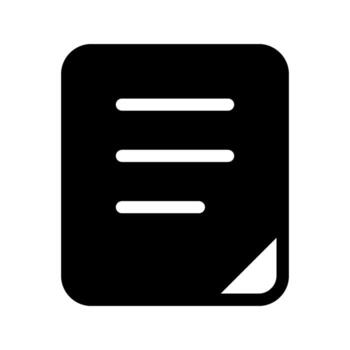 Illustration of Text Document Icon vector