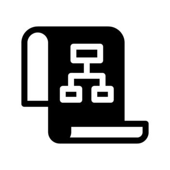 Illustration of Algorithm Icon vector