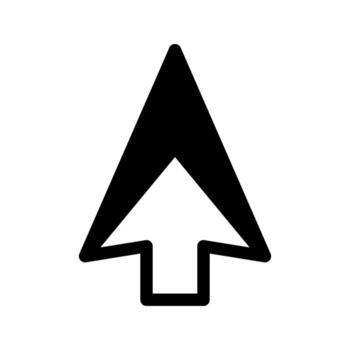 Illustration of Pointer Icon vector