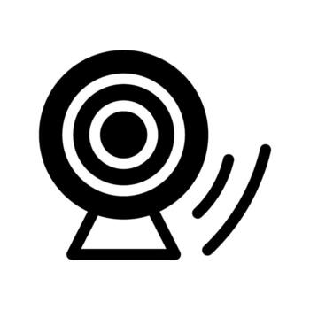 Illustration of Web Camera Icon vector