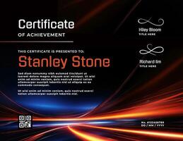 Speed Certificate Template