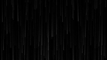 A black background with a few dots on it video