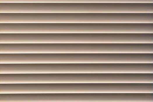 Closed window blinds illuminated by the sun, background texture photo