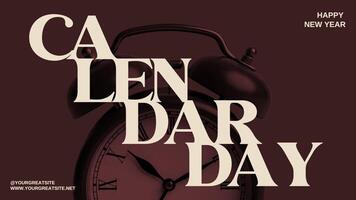 minimalist calendar design ideas simple minimalist template