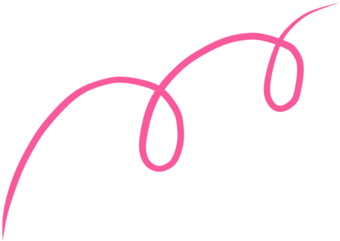 Rosa redemoinho abstrato linha arte Projeto gráfico elemento png