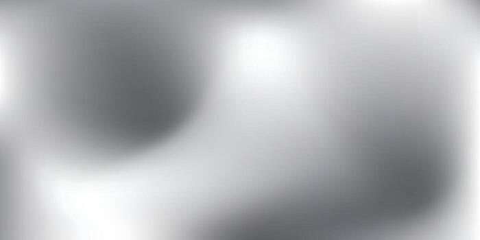 brillante antecedentes con plata degradado y metálico textura efecto. moderno ilustración con brillante y nube oscuro plata líquido. vector