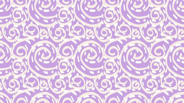 Seamless abstract pattern with hand drawn swirls and organic shapes in soft pastel tones. Playful and modern design for textiles, packaging, backgrounds, and creative projects vector