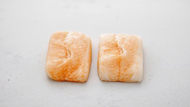 Two Rectangular Forms with Delicate Texture and Subtle Color Variations, Simple Composition. photo