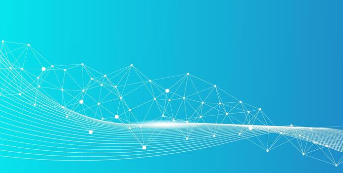 Digital Network Connection Background Abstract Technology Concept vector