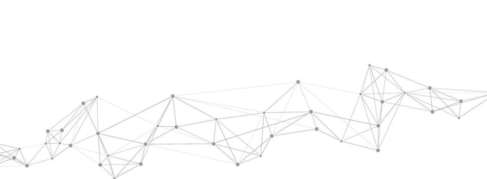 Digital Network Connections Abstract Technology Background vector