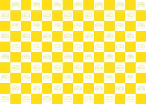 hamburguesa modelo envase papel diseño para rápido comida tema vector