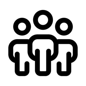 Group of People, Team representing collaboration, teamwork, and social or professional interactions vector