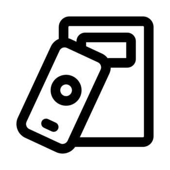 Card single icon representing payment, membership, or identification for digital and physical use vector