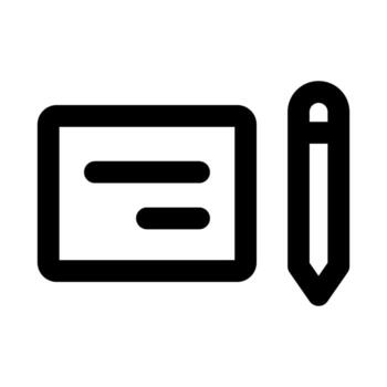 Content Write representing text creation, writing tasks, and digital documentation processes vector