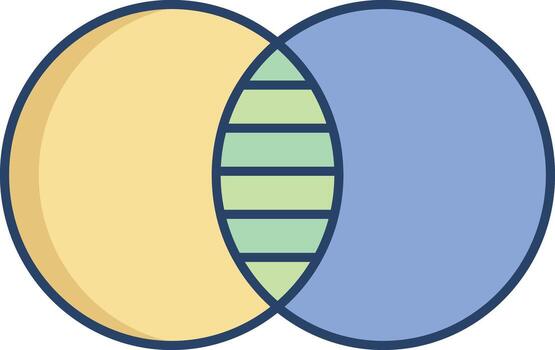 contrast linear color icon design vector