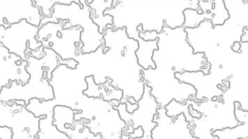 uma branco e cinzento fundo com muitos diferente formas video