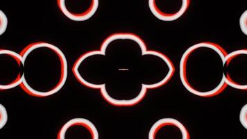 luminosa vj ciclo continuo trabocca di astratto modello video