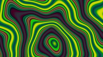fascinerande abstrakt strömmande flerfärgad bakgrund av rader vj slinga video