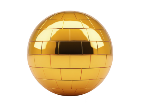 gouden gebied met glimmend reflecterende oppervlakte en tegel patroon, geïsoleerd Aan transparantie achtergrond, modern abstract ontwerp, luxueus en futuristisch, elegant en boeiend png