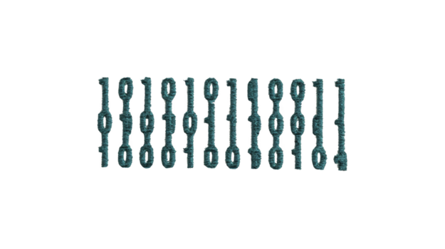 binário código digital tecnologia dados computador verde isolado transparente abstrato padronizar futurista em formação criptografia seqüência comunicação Internet matriz cyber código fundo Projeto png