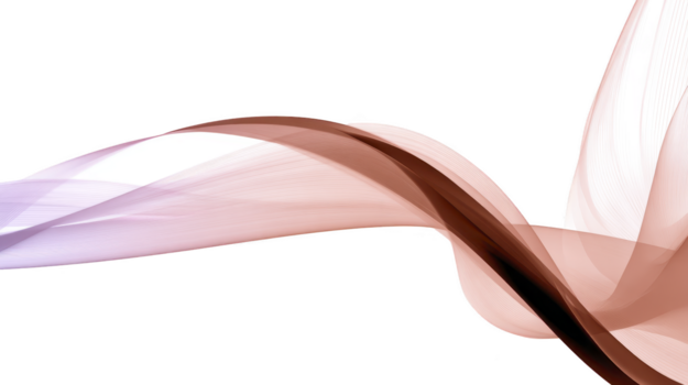 abstrato onda Castanho bege e branco fluindo linhas suave gradiente moderno digital arte dinâmico movimento elegante minimalista fundo criativo Projeto suave curvas png