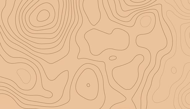 mínimo beige topográfico contorno línea modelo antecedentes vector