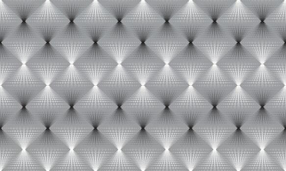 Geometric gradient pattern. Dot texture. Diagonal dotted rhombus seamless ornamental background vector