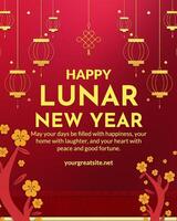 Lunar New Year template