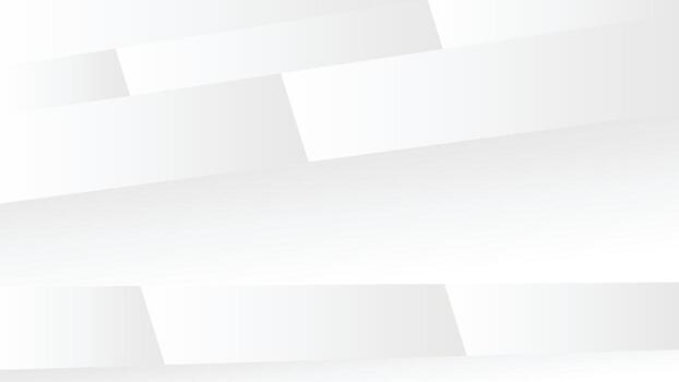 abstract white color gradient with geometric shape vector