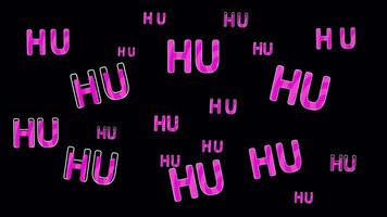 hein texte expression animation sur Contexte. en volant texte bulle expression video