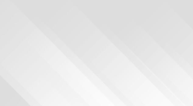 Modern white gray abstract background geometric diagonal lines subtle minimalist gradient vector