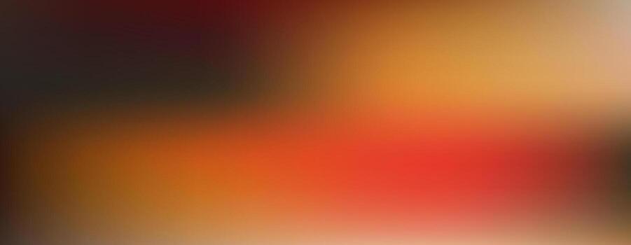 Abstract blurred gradient background features a harmonious blend of deep reds, earthy browns, and subtle greens, creating a visually appealing and versatile backdrop. vector