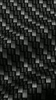 Unique Elegant Floating Waves of Deep Fabric, Premium Exclusive Design Creating a Dark Abstract Background in Motion video